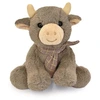 Image de Doudou et Compagnie - Foulard Petit Vache marron OS