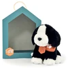 Image de Doudou et Compagnie - SPA - Chien Noir Blanc MM 16 cm OS