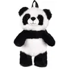 Image de Histoire d'ours - Sac à Dos Enfant Panda PodColl - 28 cm - Premier Cartable Peluche Bicolore Moelleuse - Idée Cadeau Naissance et Rentrée - Bretelles Ajustables - Lavable en Machine 30° - HO3425