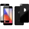 Image de Novodio Total Armor 9H Glass Noir - Vitres protection avant/arrière iPhone 8