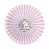 Image de Assiette carton SCRAPCOOKING x8 Licorne 23cm