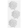Image de Tapis silicone - SCRAPCOOKING - Décors flocons - Blanc