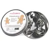 Image de ScrapCooking - Découpoirs Bonhommes Pain d'Épices en Inox - 3 Moules Emporte-pièces en Forme de Bonhomme de Noël, Mannala, Mannele, Gingerbread - Pâtisserie Biscuits Gâteaux Sablés Décoration - 2009