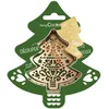 Image de ScrapCooking - Kit Découpoir + Embosseur Bois Sapin - Emporte-Pièce Noël en Inox pour Biscuits en Relief - Moule Accessoires Pâtisserie Sablés - 2092