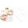 Image de Kit Floral cake - Coeur et Couronne Scrapcooking