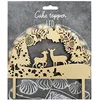 Image de Scrapcooking - Cake Topper LED « Forêt enchantée » - Décoration Lumineuse en Bois Noël Anniversaire pour Gâteaux, Tartes, Pâtisseries, Cakes & Desserts - 4949