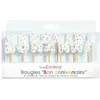 Image de Lot de bougies - SCRAPCOOKING - 15 bougies - Bon anniversaire