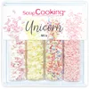Image de ScrapCooking - Décors Sucrés « Unicorn Mix » 60 g - Assortiment de 4 Variétés : Licornes, Étoiles, Mix Licorne, Mini Coeurs - Décorations Pâtisserie, Gâteaux, Cupcakes, Anniversaires - 7512