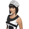 Image de Smiffys Chapeau disco à paillettes, argent Halloween