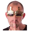 Image de Lunettes doigt levé adulte - Doré - Taille unique
