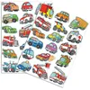 Image de MÉGACRÉA Gommettes Voitures et camions de 2,2 à 4 cm 34 piè