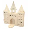 Image de MÉGACRÉA Calendrier de l'avent en Bois Château Fort 24 Case
