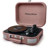 Image de Muse MT-201 BTB - Tourne-Disque Muse Trois Vitesses, Bluetooth, USB et Lecteur de Cartes SD, Rose