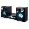 Image de MUSE M80-DJ Microsystème CD/MP3 avec Bluetooth, FM stéréo avec 60 Stations préréglées, Port USB, Affichage LED.