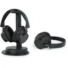 Image de Pack de 2 Casques TV Muse M-288 CTV avec base de chargement et d'émission Bluetooth Noir en occasion ou reconditionné