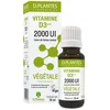 Image de D.PLANTES - Vitamine D3 2000 UI - Complément Alimentaire - Immunité, Ossature Normale - Boost en Vit. D - Origine Végétale - Certifiée Vegan - 20 ml