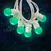 Image de SKYLANTERN Guirlande Lumineuse Extérieur Vert 10 m Cable Blanc