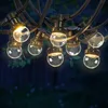 Image de SKYLANTERN Guirlande Guinguette 30M Transparente IP65 - Guirlande Electrique Exterieur 30 Bulbes Dimmables - Guirlande Guinguette Exterieur Boheme Déco pour Domaines et Parcs
