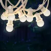 Image de SKYLANTERN Guirlande Guinguette 20M Cable Blanc IP65 - Guirlande Electrique Exterieur 20 Bulbes Blancs - Guirlande Guinguette Exterieur Boheme Déco pour Domaines et Parcs