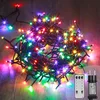 Image de SKYLANTERN Guirlande Lumineuse 22M Intérieur et Extérieur 200 LEDs Multicolores - Guirlande Lumineuse Sapin Cable Noir avec 8 Modes et Télécommande Dont Minuteur pour Noel Decoration et Deco Mariage