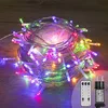 Image de Guirlande Lumineuse 34M Intérieur et Extérieur 300 LEDs Multicolores - Guirlande Lumineuse Sapin Cable Transparent avec 8 Modes et Télécommande dont Minuteur pour Noel Decoration et Deco Mariage