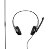 Image de Mobility LAB - ML300719 - Casque 250 (1.20M) avec micro tête réglable fréquence 20Hz-20 kHz et 32 ohms une puissance de 20mW - Entrée jack 3.5mm - Compatible avec PC lecteur MP3 et jeux vidéo / Gris