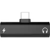 Image de Adaptateur USB C MOBILITY LAB USB-C vers Jack + Charge rapide noir