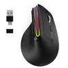 Image de Mobility Lab   Ergo M40W   Souris sans Fil Ergonomique RGB   Précision réglable, Récepteur 2 en 1 USB ou USB-C, Connexion Bluetooth, Clics Silencieux, Mode économie d’énergie
