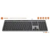 Image de Clavier - Touches plates - MOBILITY LAB - KP450W - Full size - AZERTY - Sans rétroéclairage