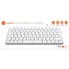 Image de Mini clavier - Touches plates - MOBILITY LAB - KMP2000W - AZERTY - FR - Multi-connexions - Blanc