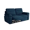 Image de LOUNGITUDE Canapé de Relaxation Manuel Ross 3 Places en Tissu texturé 3D