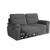 Image de LOUNGITUDE Canapé de Relaxation Manuel Ross 3 Places en Tissu texturé 3D