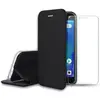 Image de Pack IBROZ Xiaomi Redmi Go Etui cuir noir