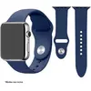 Image de Bracelet IBROZ Apple Watch SoftTouch 38/40/41mm bleu