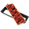 Image de Moule à tarte amovible rectangle acier revêtu antiadhérent bords cannelés 36 cm Mathon