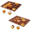 Image de Lot de 2 Flexi'Plaques en silicone - 20 mini-muffins et 20 mini-savarins Mathon