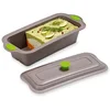 Image de Rigiflex Terrine en silicone structure acier avec couvercle 2 en 1 24 cm Mathon