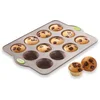 Image de Rigiflex Plaque 12 muffins en silicone structure acier Mathon