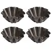 Image de Lot de 4 Moules à briochettes individuels 8 cm Gobel