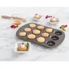 Image de Plaque 12 mini savarins en acier revêtu 26,5 cm Mathon