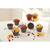 Image de Set 6 moules à gros muffins acier revêtement antiadhérent 7,3 cm Mathon