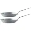 Image de Lot 2 poêles acier Minéral B 24 et 28 cm De Buyer