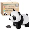 Image de Little Big Friends Jouet Musical bébé | Peluche Musicale à Tirette Douce et Lavable | Compagnon sensoriel pour bébé et Tout-Petit | Cadeau Naissance ou baptême | Luca Le Panda