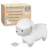 Image de Little Big Friends Jouet Musical bébé | Peluche Musicale à Tirette Douce et Lavable | Compagnon sensoriel pour bébé et Tout-Petit | Simon Le Mouton