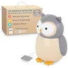 Image de Little Big Friends Jouet musical bébé Peluche musicale à tirette pour éveil sensoriel |Chouette en peluche douce et lavable pour bébé et tout-petit Cadeau naissance fille ou garçon Colette la Chouette