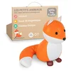 Image de Little Big Friends Les Tiny Friends | Hochet bébé Nomade en Forme de Renard | Jouet d’éveil Tout Doux Facile à Nettoyer | Cadeau Naissance Original dès la Naissance | Richard Le Renard