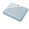 Image de Serviette de bain papillon Blue Stripes - Baby To Love