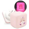 Image de Cloud B Cube B   Lily la Licorne, Veilleuse Nomade et Murale   Capteur Tactile Intuitif, Minuterie Automatique de 30 Minutes, Fabriquée avec 30% de Plastique Recyclé