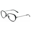 Image de Vuarnet Monture de lunettes pour homme VL18050001 Noir Ø 54 mm