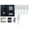 Image de Pack interphone GT Aiphone GTBA6EB - 6 BP programmé - Noir satiné